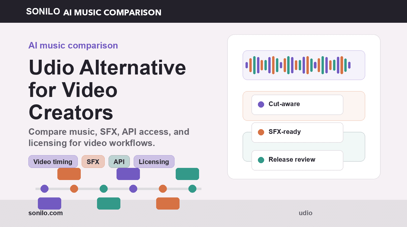 Udio Alternative for Video Creators comparison cover